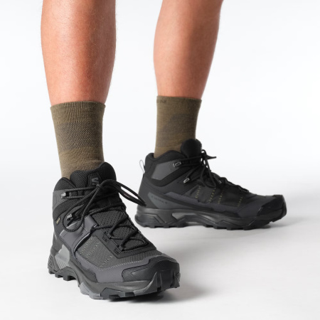 Ботинки X ULTRA 5 MID GTX (RU 42 UK 9 USm 9.5 СМ 27; black/asphalt/castlerock)